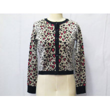 100% Cotton Ladies / Women Cardigan Knitwear